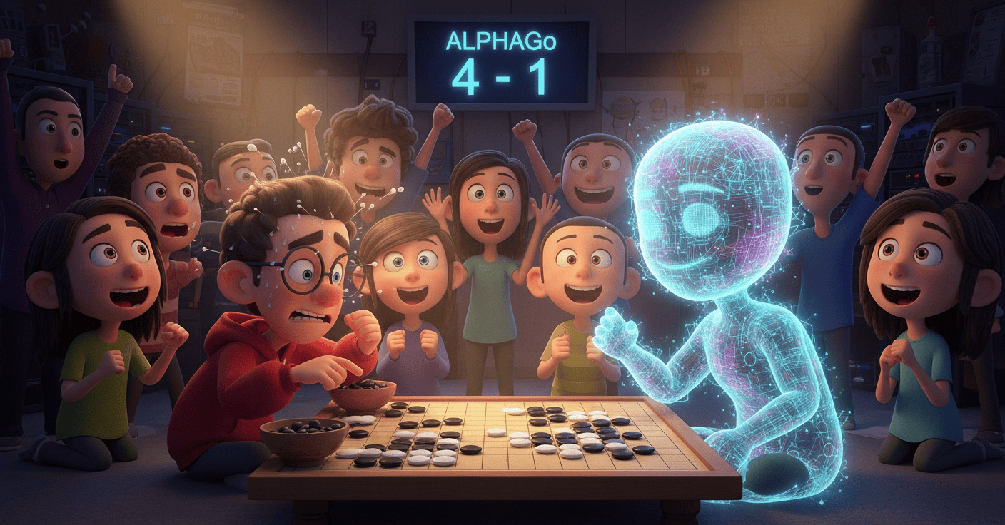 2016 · AlphaGo vs. the Go world champion