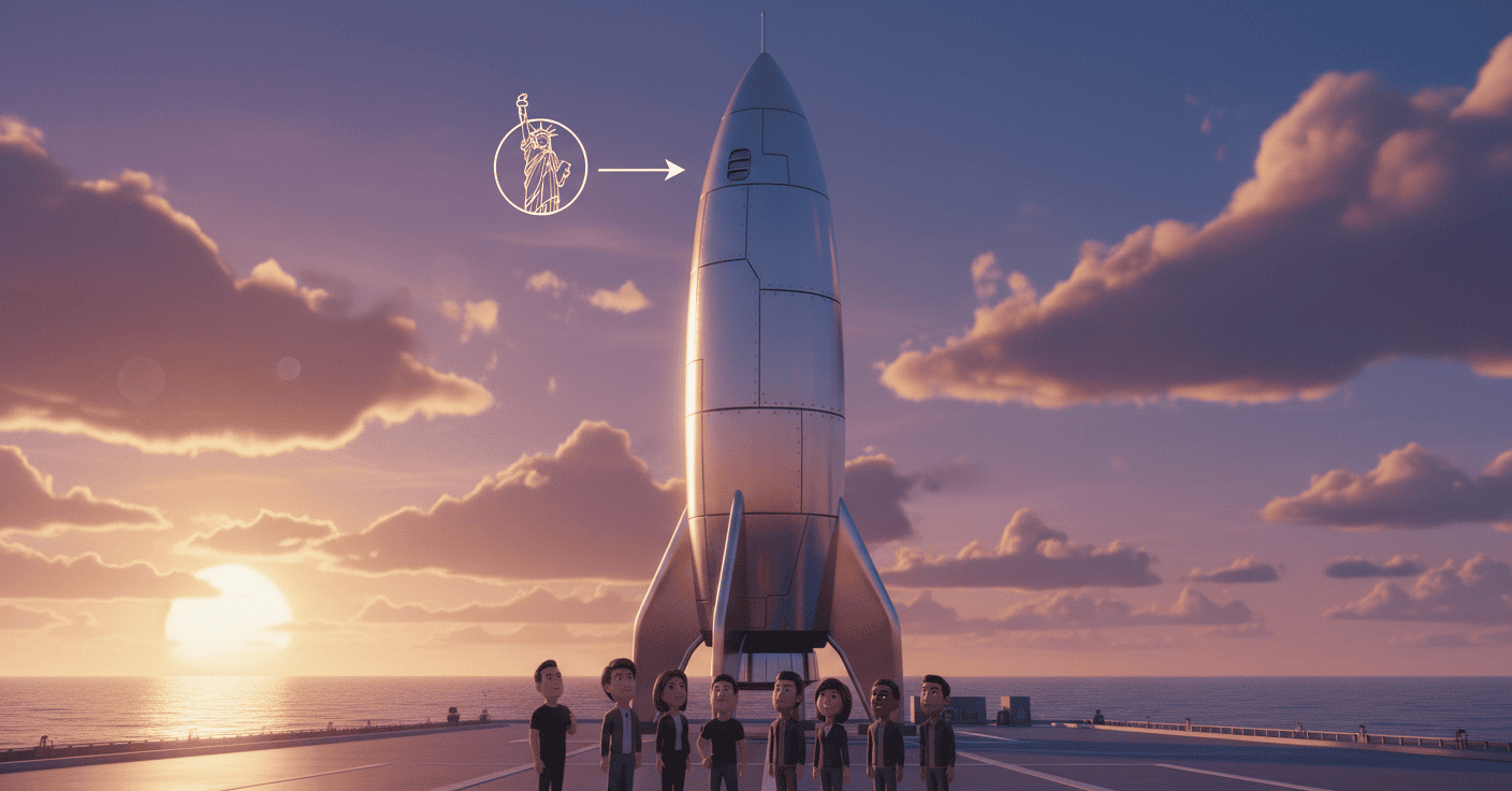 Starship · Taller than the Statue of Liberty