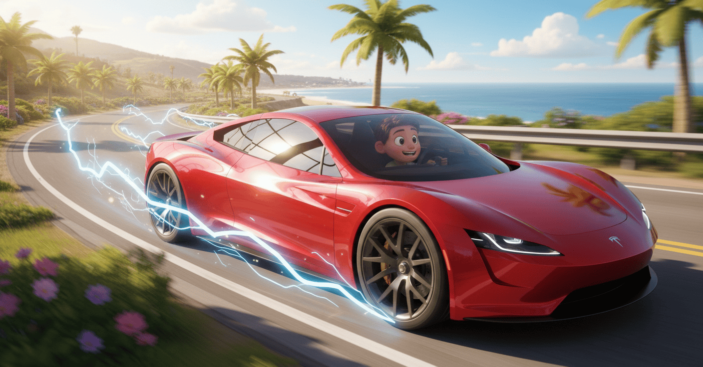 Drives like lightning
