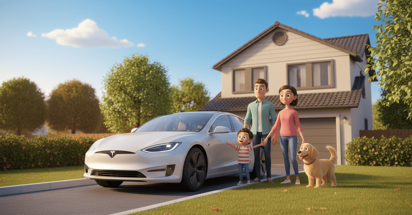 Model 3 · A car for every family