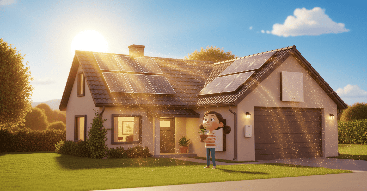 The sun on your roof