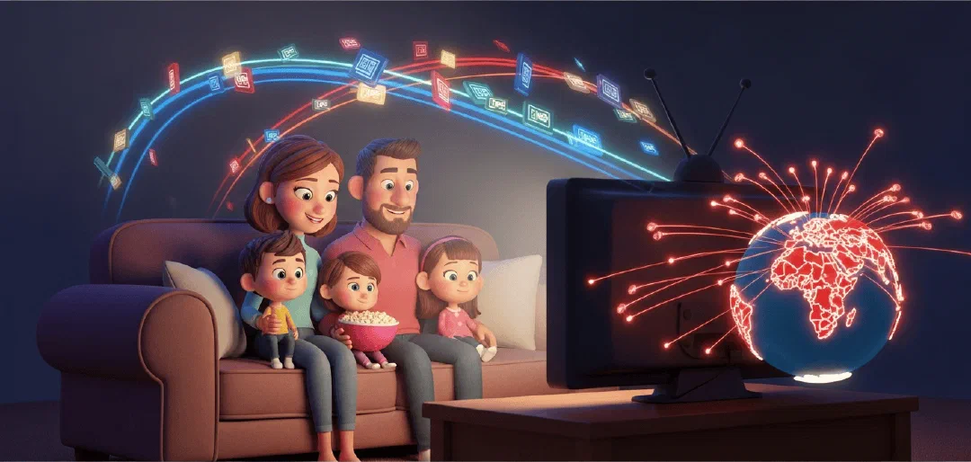 The internet got faster. Red DVD envelopes weren't the only choice anymore. In 2007, Netflix made a bold decision: movies would stream directly to your home.