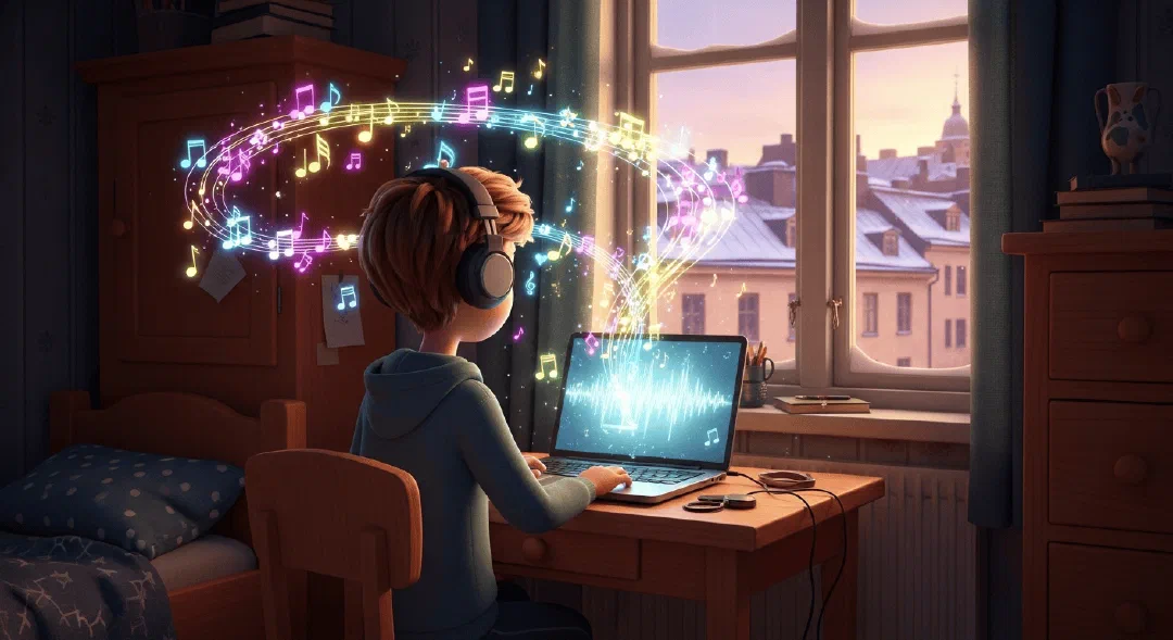 Before Spotify, getting a song wasn't easy. A teenager in Sweden decided to turn all the music in the world into a library that fits in your pocket.
